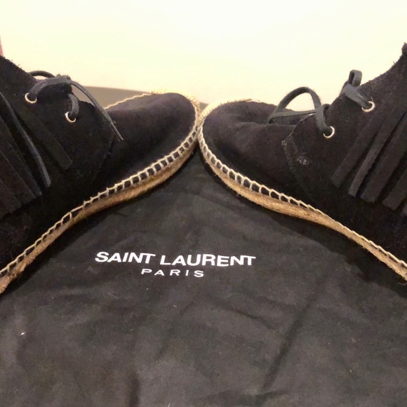 Saint Laurent Espadrille Fringed Desert Boot (41) - Picture 2 of 7